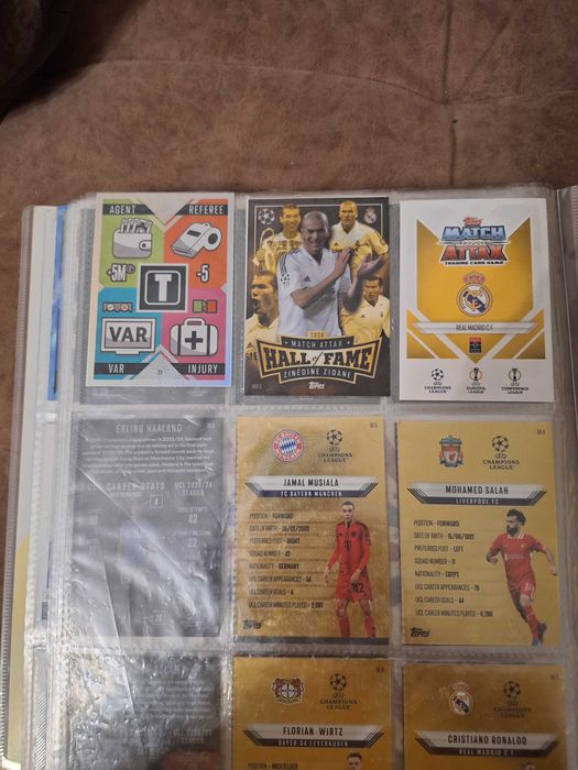 Албум с футболни карти Match Attax сезон 2024/25