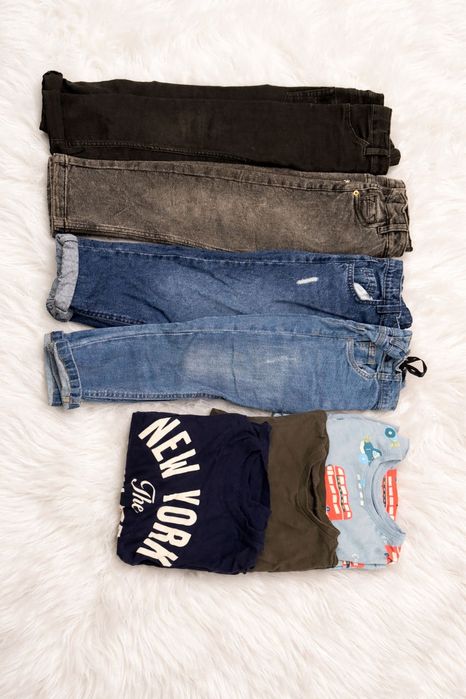 Лот дрехи за момче 5-6г