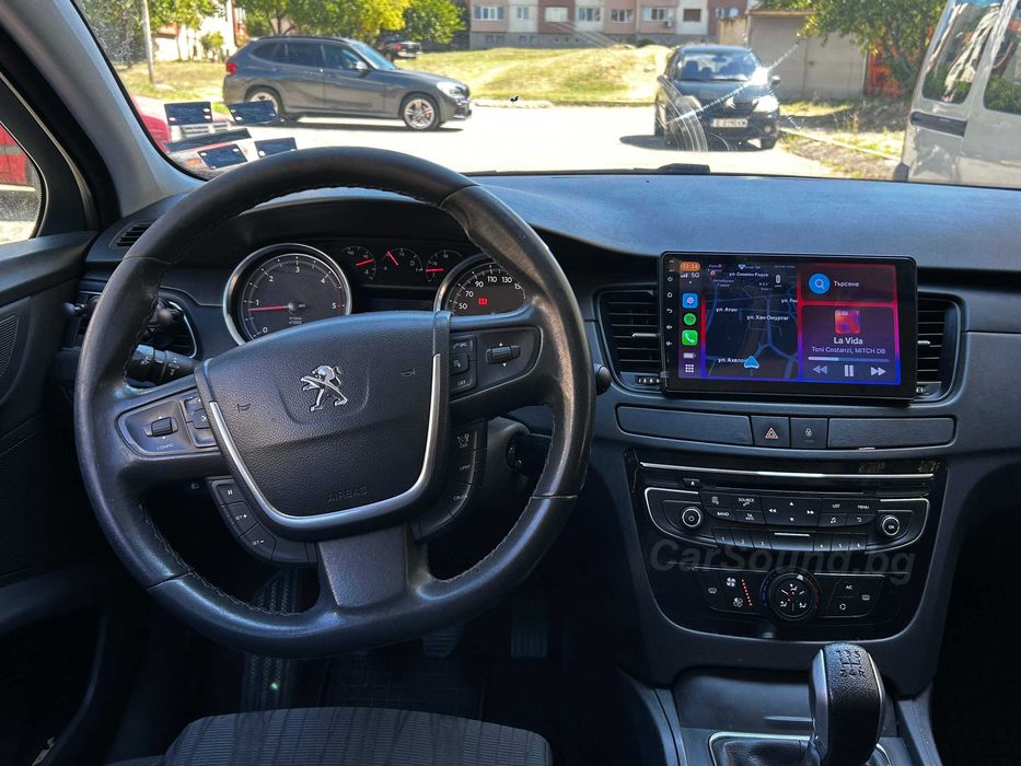 Peugeot 508 - 9" Android 15 Мултимедия Пежо 508 Навигация Андроид CarPlay