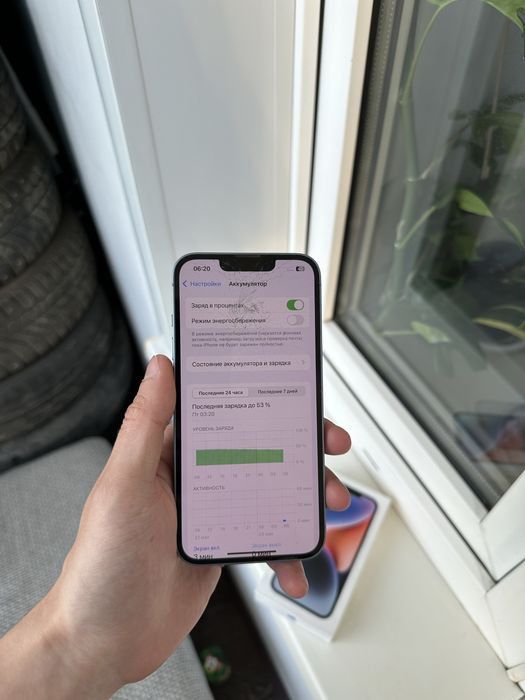 Iphone 14 83% с коробкой айфон