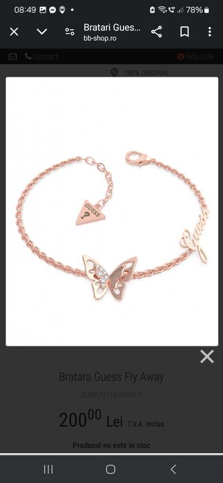 Set Guess,cercei+brățară +colier