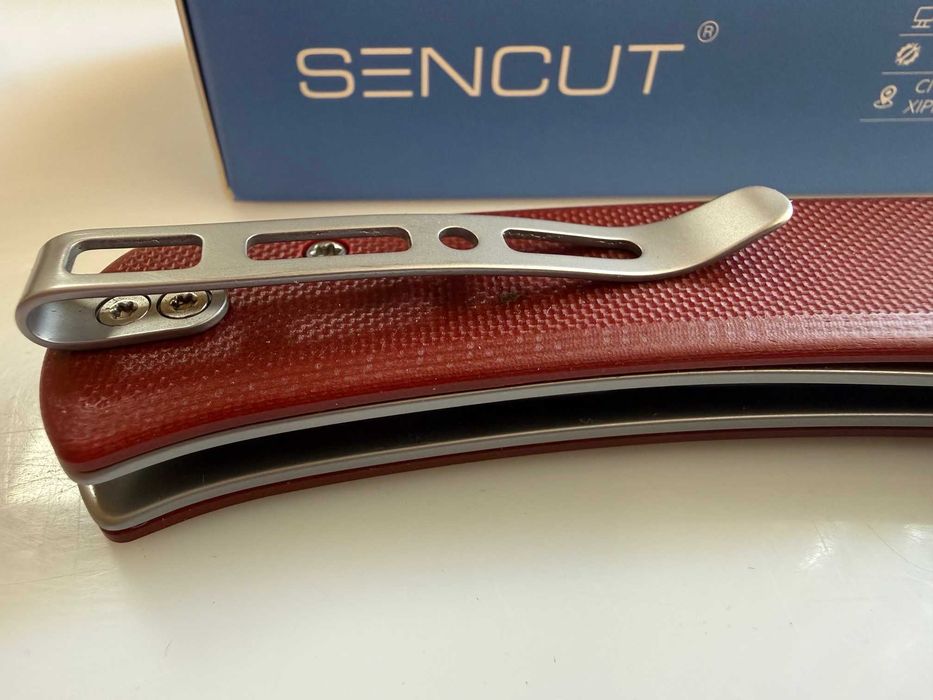 сгъваеми ножове SOG Terminus XR Black и SENCUT Snap Burgundy