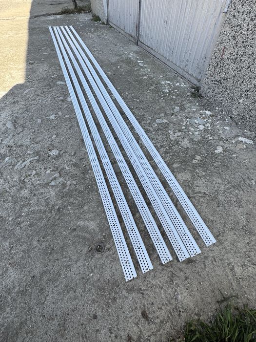 Завършващи PVC стоп профили за фина шпакловка