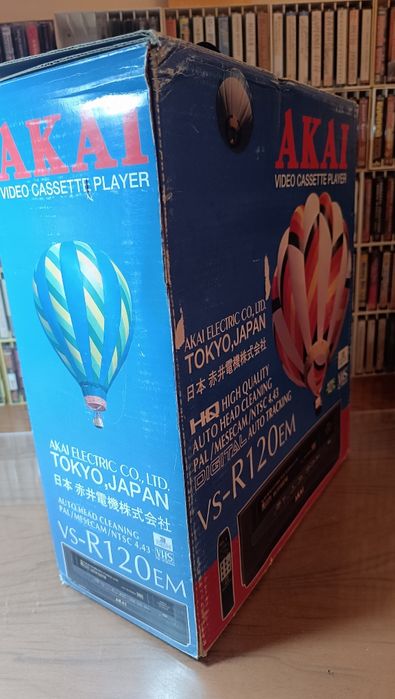 Коробка видеомагнитофона акай 120