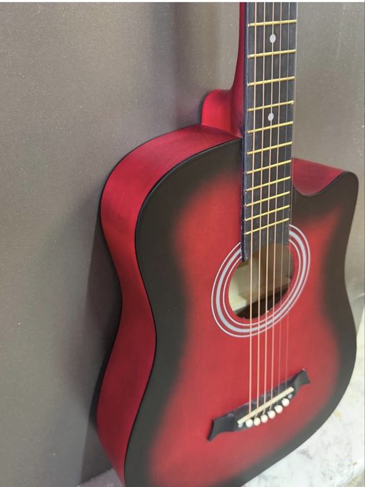 Гитара новая акустическая размер 38»
