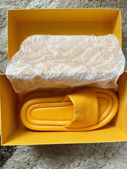 Кожени сандали с широка каишка SIMONMILLER x MANGO