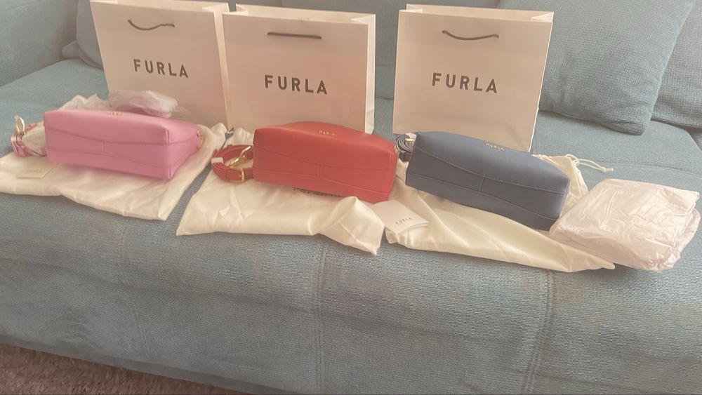 Furla ZELDA mini crossbody VI.Топ цена,100% оригинал.Сериен номер,нови