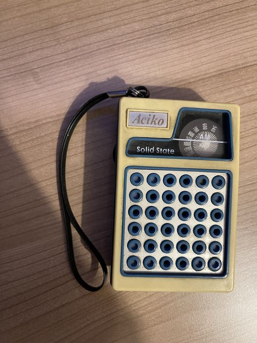 aciko solid state radio am 1980 de colectie