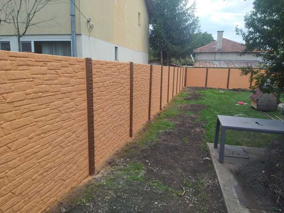 Производство , доставка и монтаж на бетонови огради