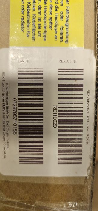 Eleron (codita) M design BMW E46 coupe/cabrio