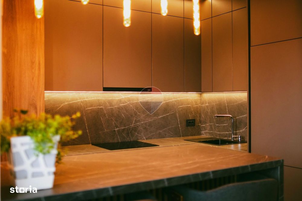 Apartament Modern cu Grădină Privată 45mp în The Lake Home Sibiu