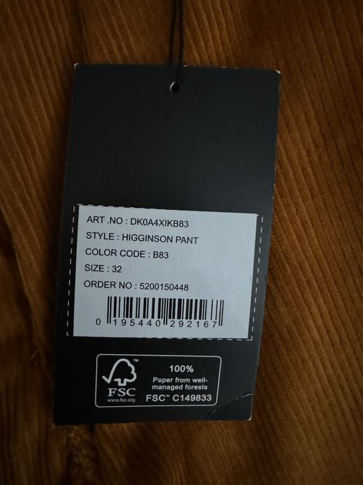 Dickies corduroy панталони