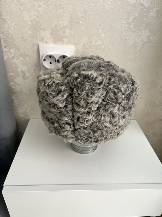 Шапка каракуль с воротником