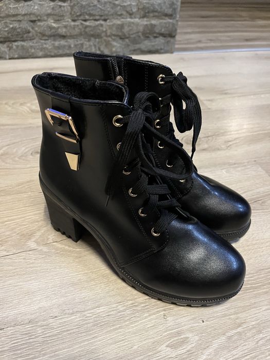 Дамски боти естествена кожа 38