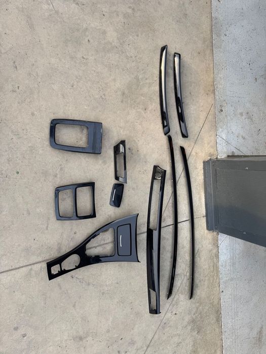 Trimuri ornamente piano black bmw seria 3 e93 cabrio