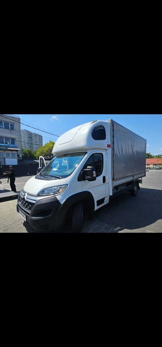 Închiriez dubă 3,5T cu prelată pentru transport marfa si mobila