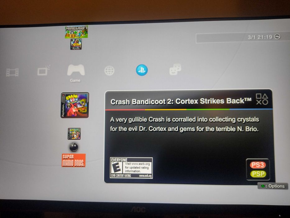 PS3 Slim + 12 игри и стойка / Playstation 3 Slim