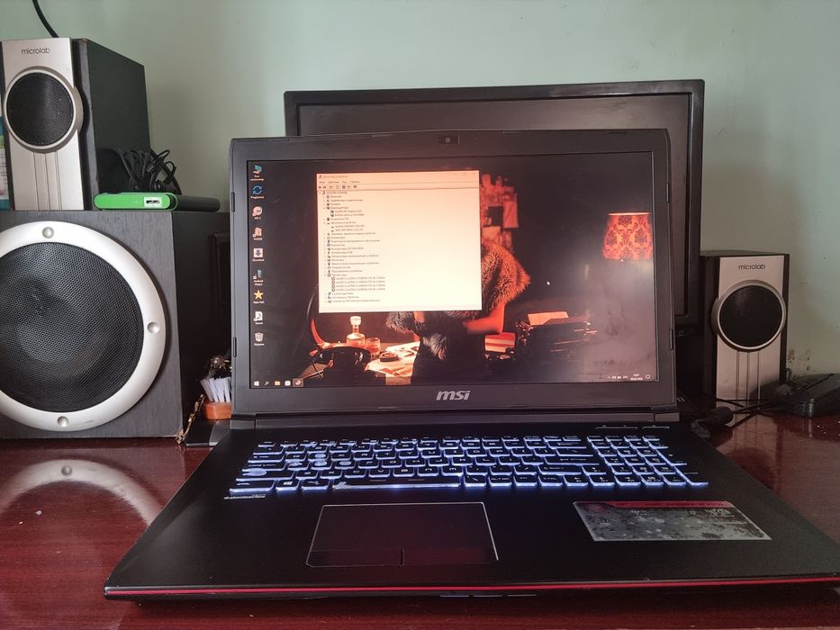 MSI GP72 6QE Leoparad Sotiladi. i5-6th/16GB/M.2 128GB/GTX 950M 2GB.