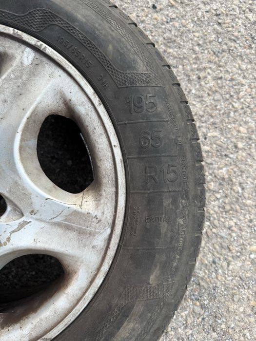 Джанти с гуми за рено