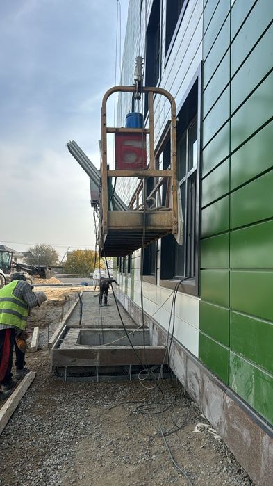 Фасадные работы. Вентилируемый фасад. Линеарные панели. ФЦП.