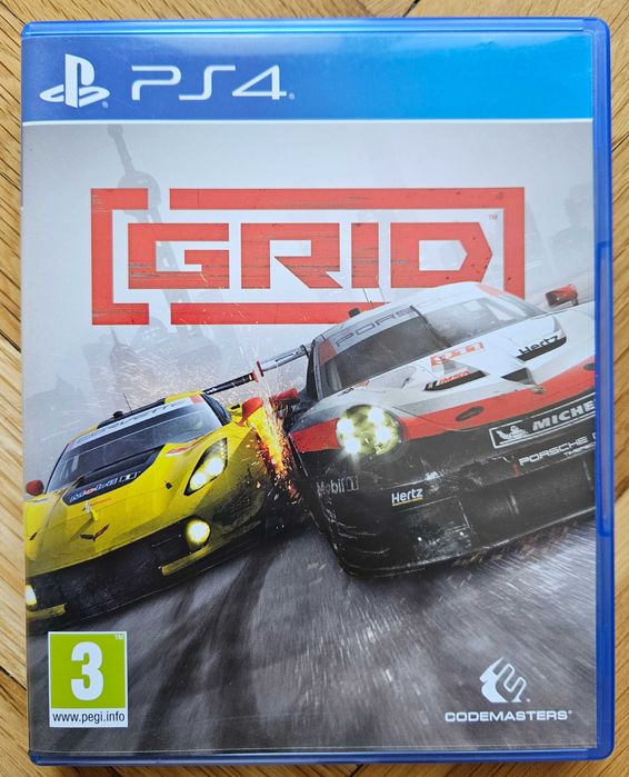 Grid PS4 Playstation 4 Плейстейшън 5 PS PS5 диск игра състезание коли