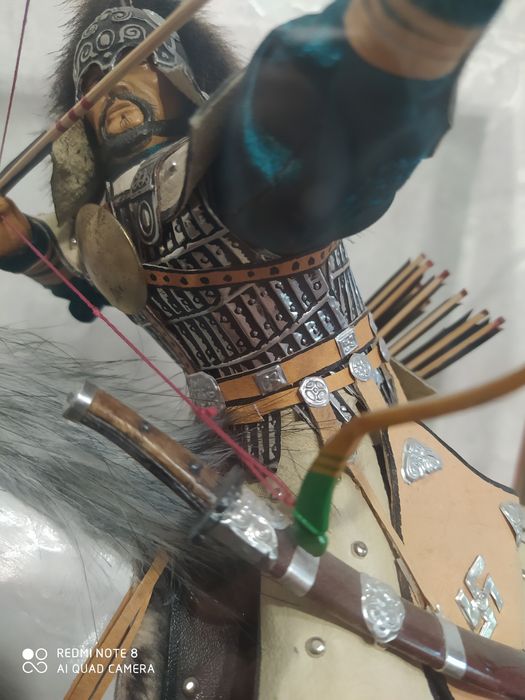 Сувенир монгольский конный воин