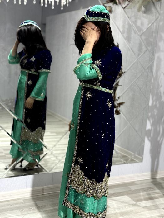 Индийский сари вечерный куйлак