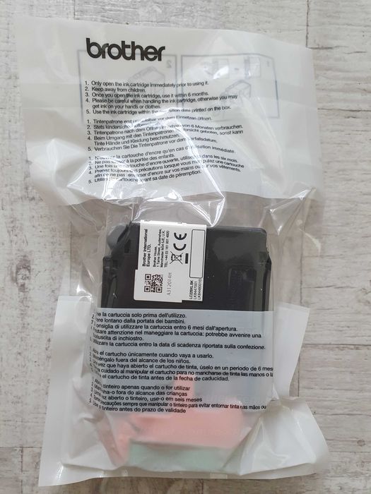 Brother LC229XLBK cartuș negru original 2400 pagini. Sigilat!