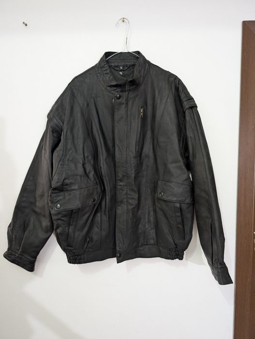 Geaca bărbătească de piele