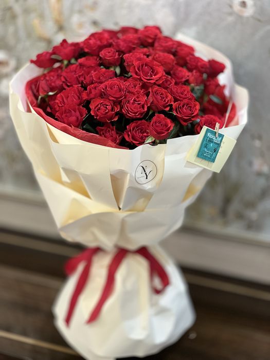 Свежие огромные букеты