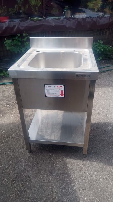 Chiuvetă inox, cuvă adâncă