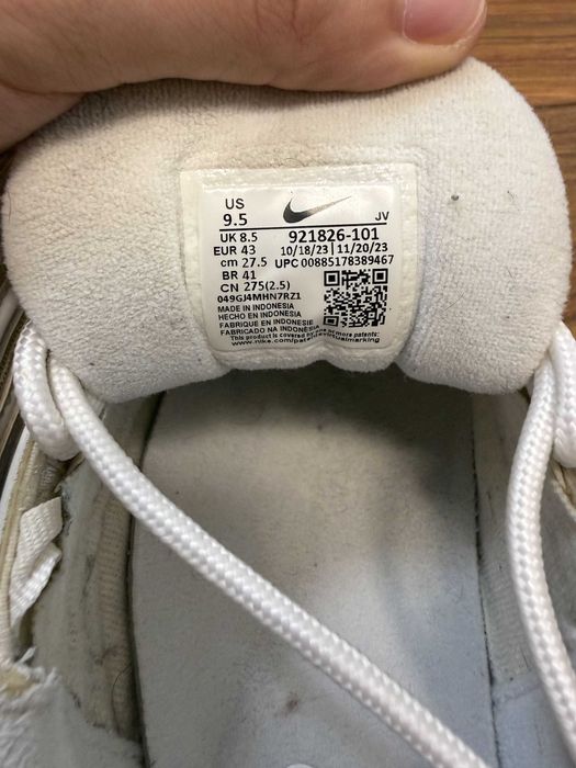 Nike Air Max 97 White, mărimea 43