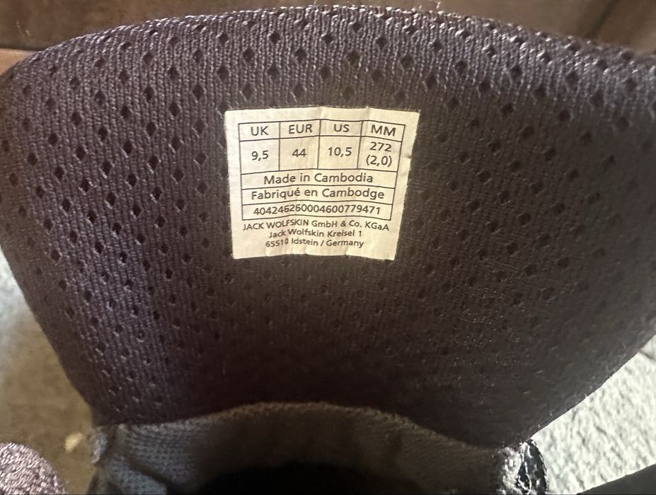 Jack wolfskin 44