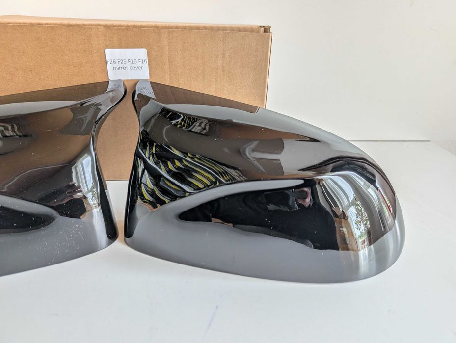 Капаци огледала BMW F26 F25 F15 F16 черни БМВ