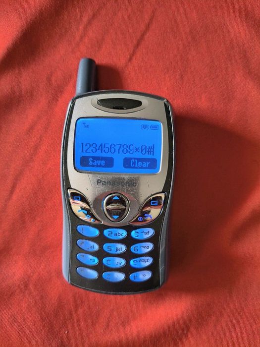 Panasonic gd 102 ( decodat, lipsă baterie)
