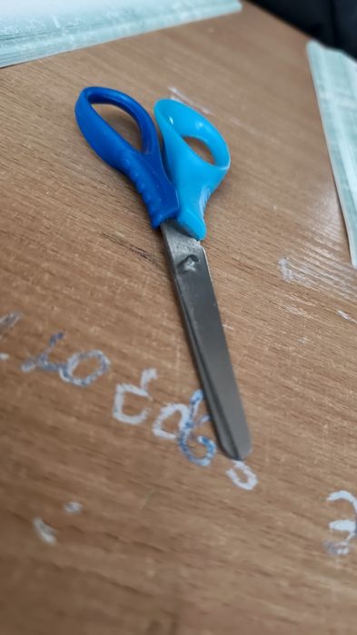 Ножницы Stainless steel. С линейкой на 4см,