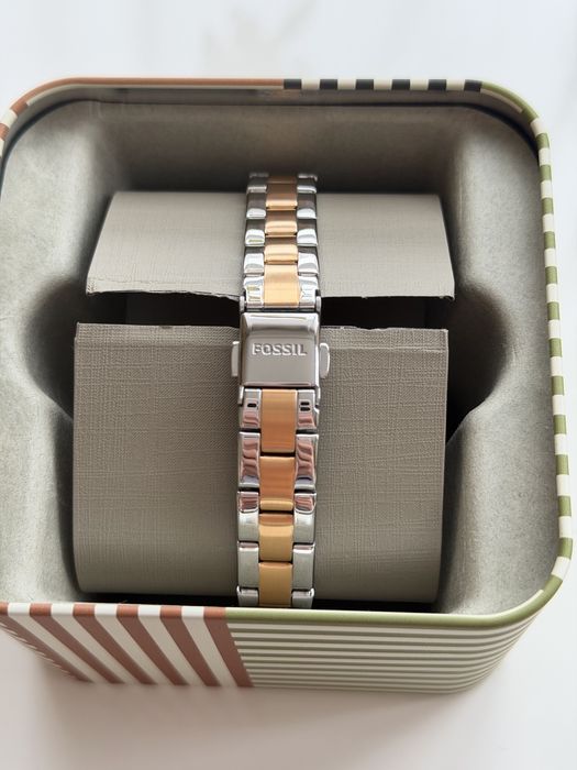 Часовник Fossil Rye bq3928 Rose gold