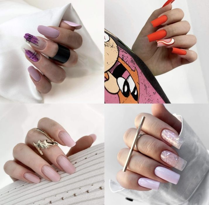 Deplasare si la Domiciliu Unghii cu gel semi unghii false tips constru