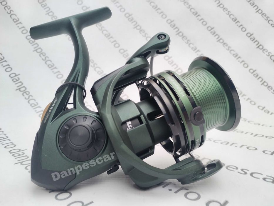 Mulinetă Feeder si crap EastShark MASTER 5500 Tambur Long Cast