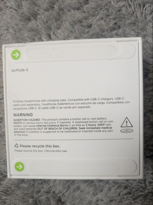 Слушалки APPLE airpods 4TH GEN