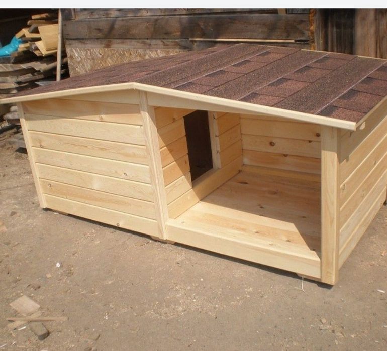 Будка для собаки, вольеры