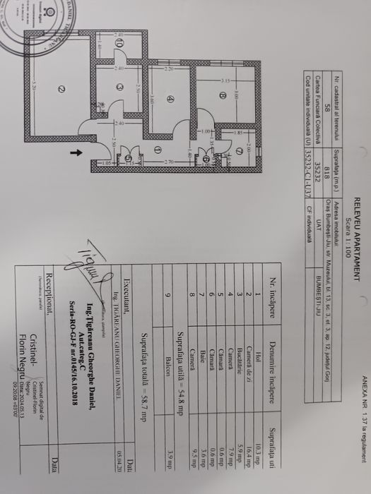 Apartament 3 camere și Garaj