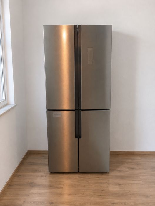 Frigider MEDION 4 uși, No Frost, inox, capacitate mare