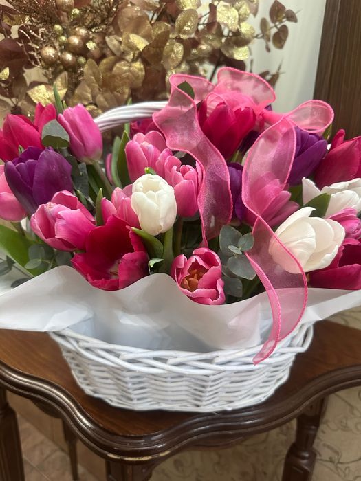 Букет живых цветов