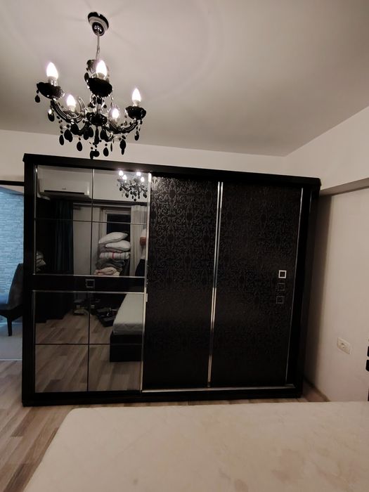 Dressing/dulap dormitor cu 4 uși glisante