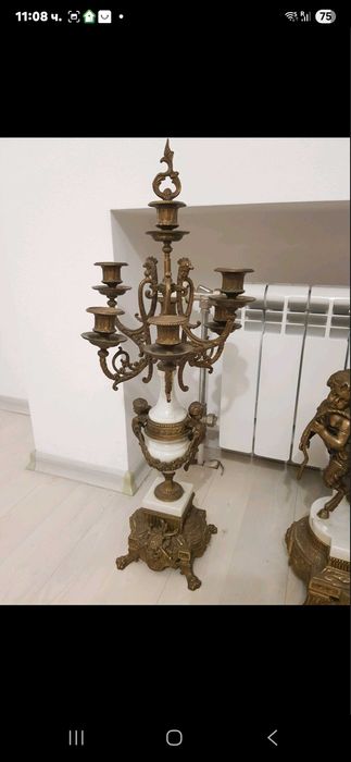 Regnault, Париж: Награден Империал Комплект 7+7 Светлини