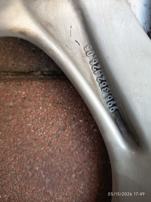 Jante 17 inch Twist Porsche 911 Boxster 996 986 youngtimer