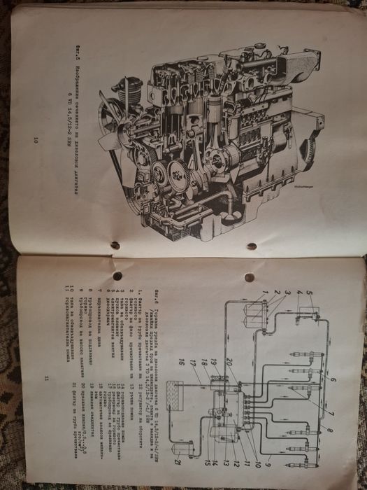 Ръководство за обслужване на дизелови двигатели  ИФА