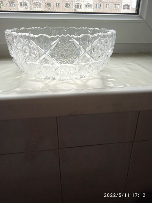 ВАЗА хрустальная