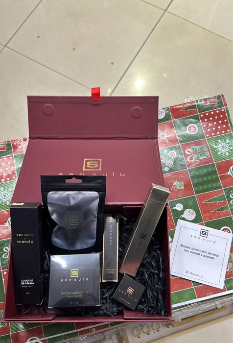 Бокс сен сулу, косметика от сен сулу, sen sulu